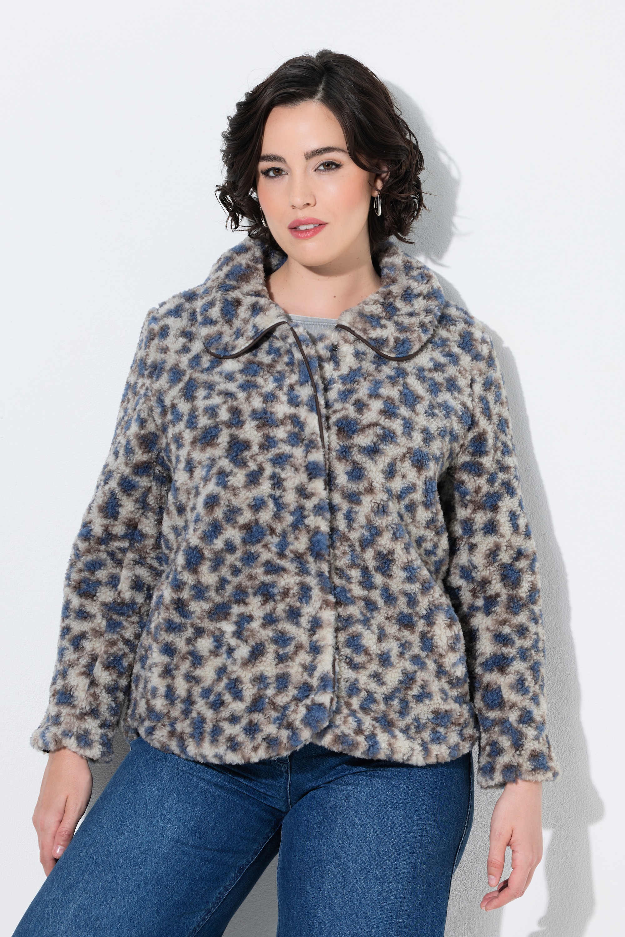 Veste en polaire, motif léopard, ULLA POPKEN