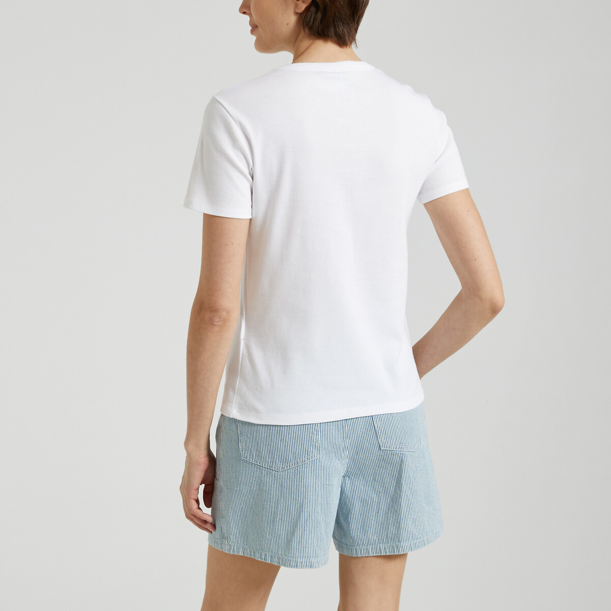T-shirt L'Iconique a maniche corte in cotone donna CITY CHINE | Petit Bateau