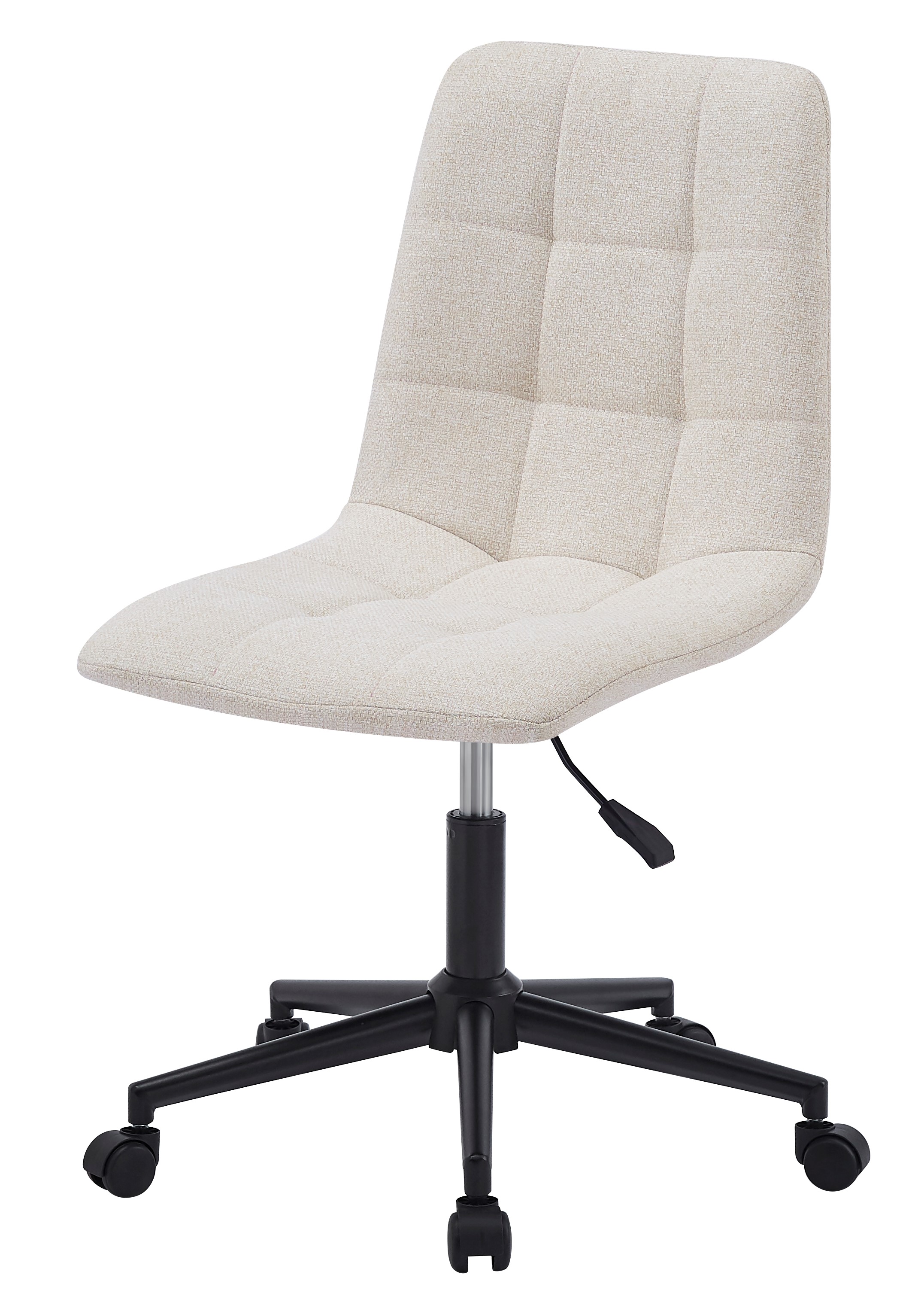 Chaise de bureau, base métallique, BJORN, NORDLYS