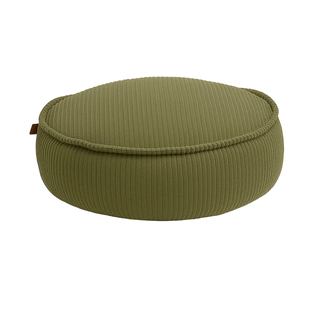 Coussin enfant rond velours confortable AESTHETIC, MEOW BABY