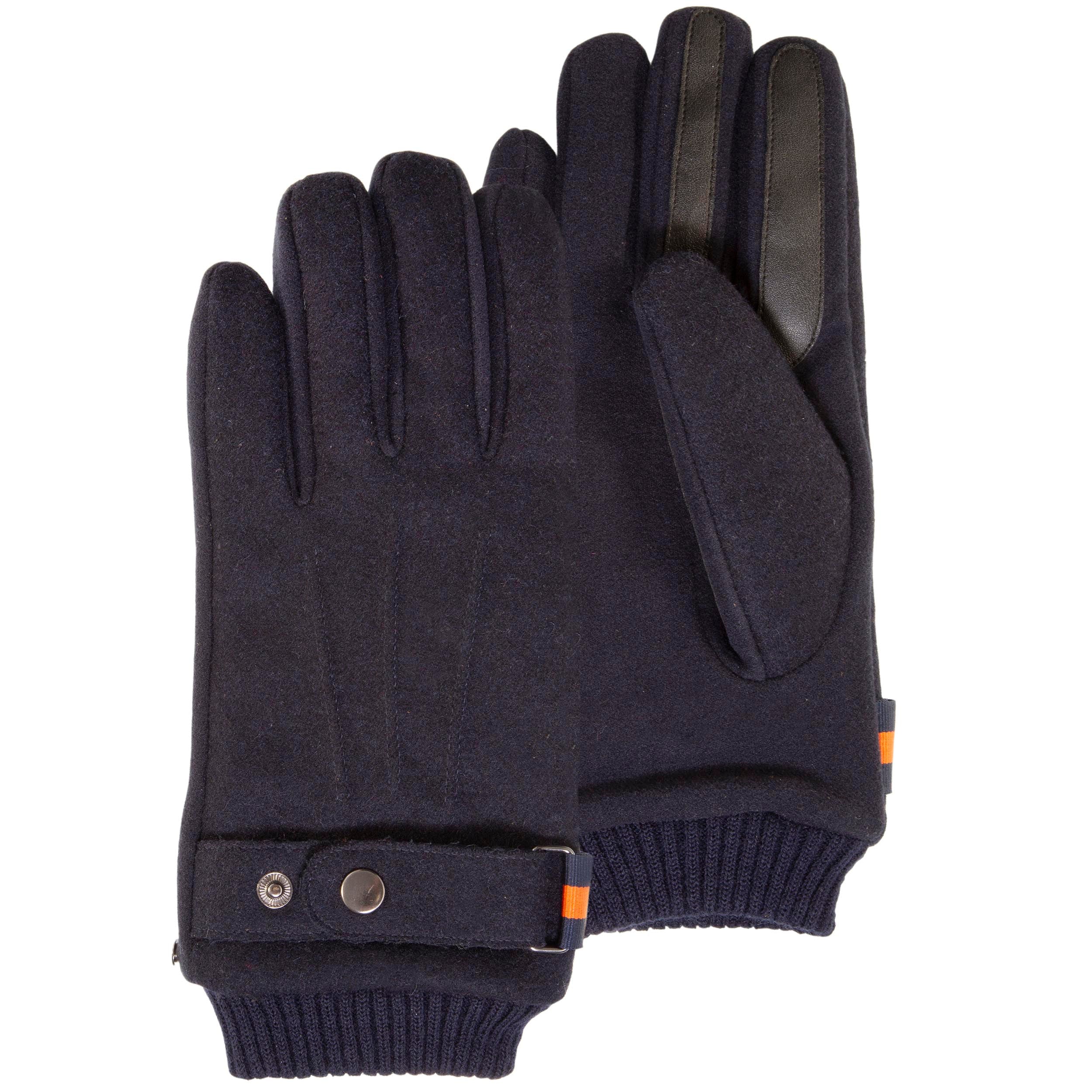 Gants tactiles en tissu lainé, doublés imitation fourrure, ISOTONER