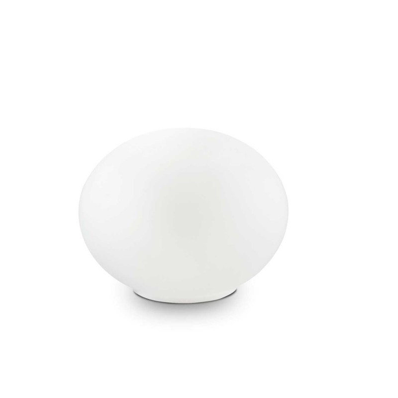 Lampe De Chevet Yoga En Verre Souffle Blanc Depoli, MILLUMINE