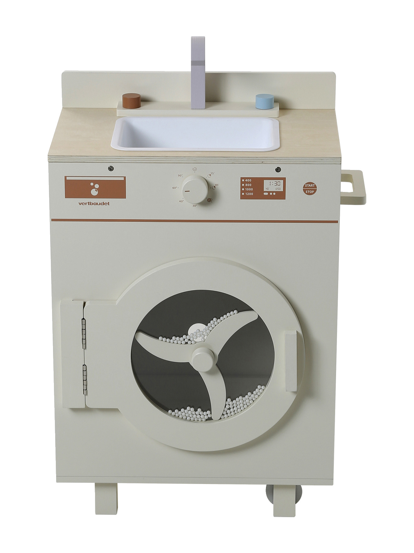 Machine à laver et à repasser avec accessoires en bois FSC®, VERTBAUDET