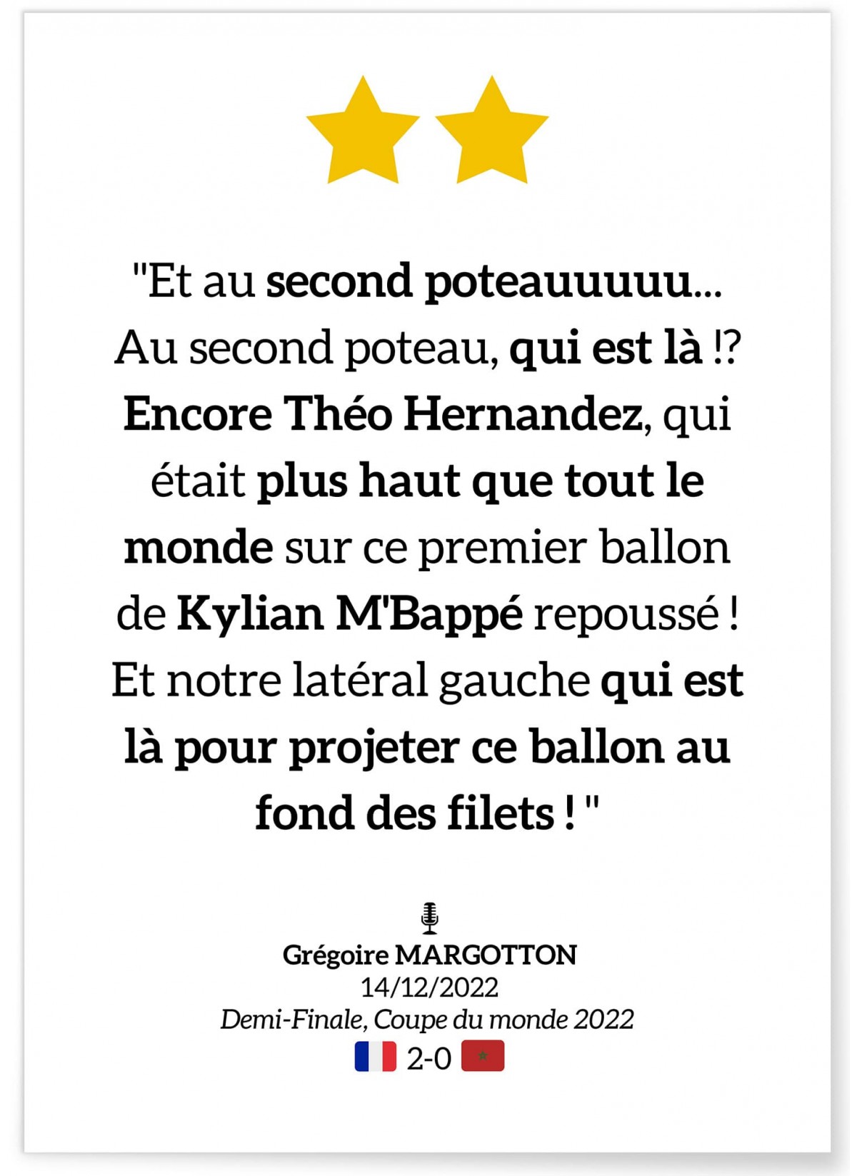Affiche Encore Théo, L'AFFICHERIE