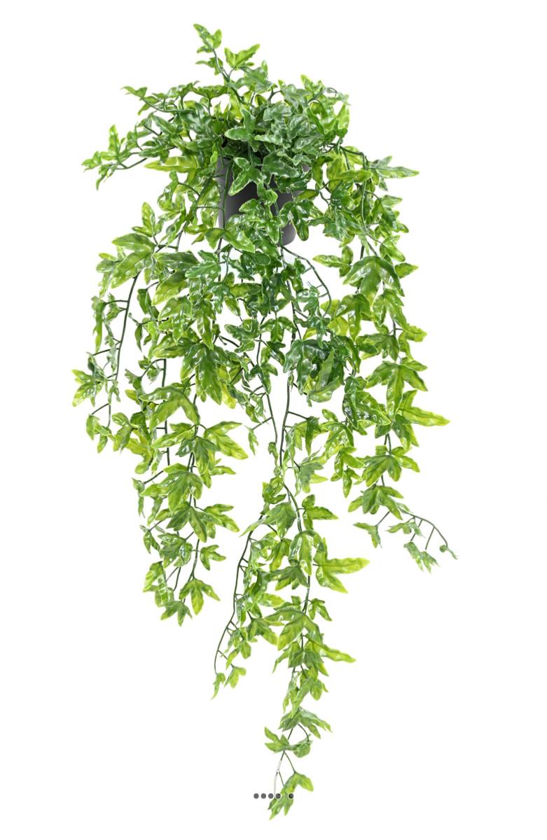 Chute de lierre en pot artificielle H 68 Vert, ARTIFICIELLES