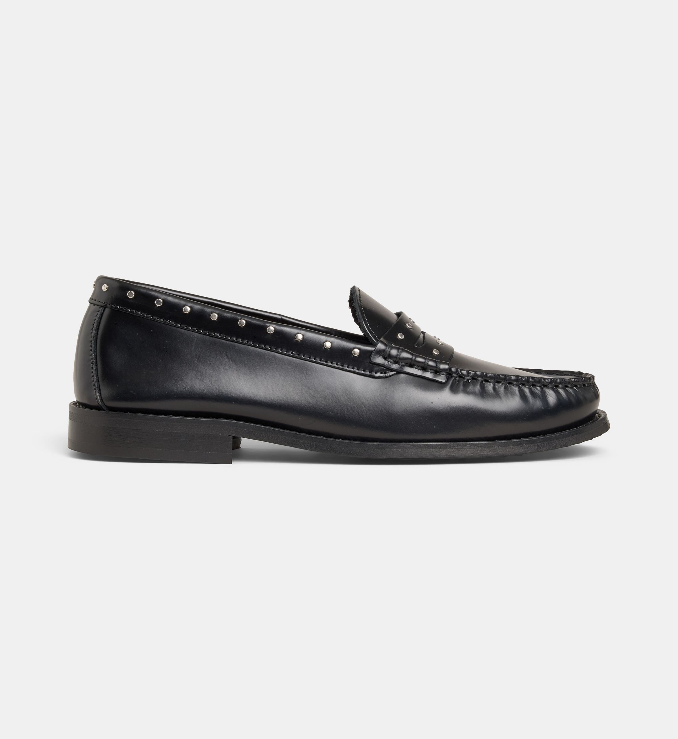 Mocassins style collège britany cloutés cuir, GALERIES LAFAYETTE