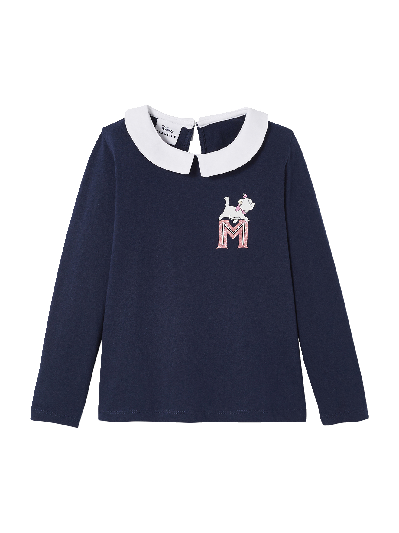 T-shirt manches longues Disney® Marie les Aristochats, VERTBAUDET
