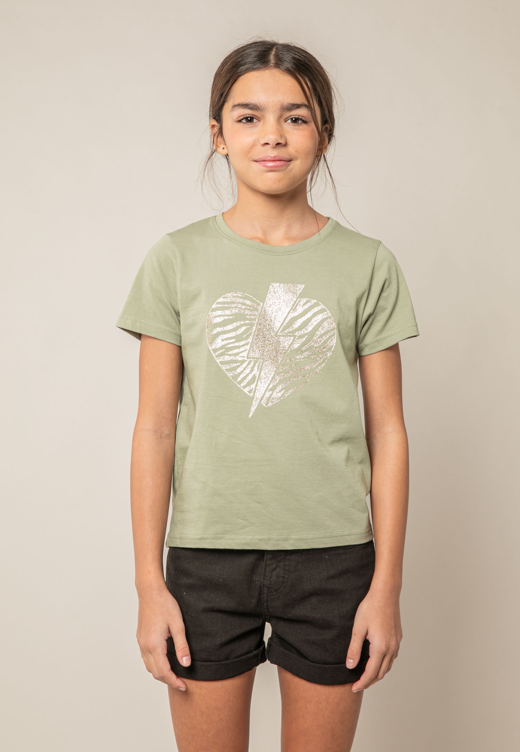 T-shirt fille en coton LOVERS, DEELUXE