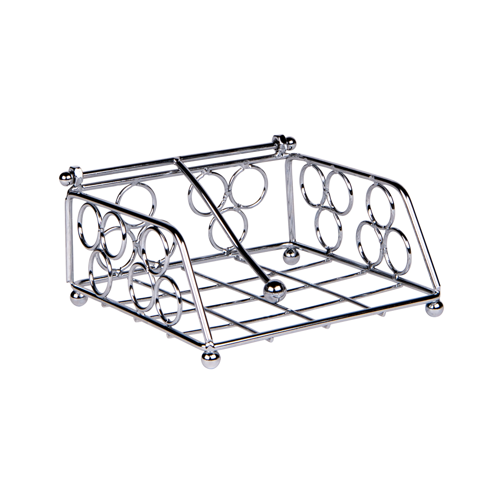 Porte serviette Mille 14 cm Chrome, TABLE PASSION
