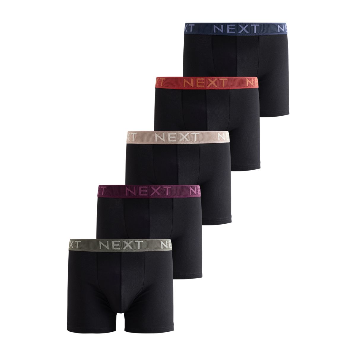 Boxer en coton majoritaire, lot de 5, NEXT