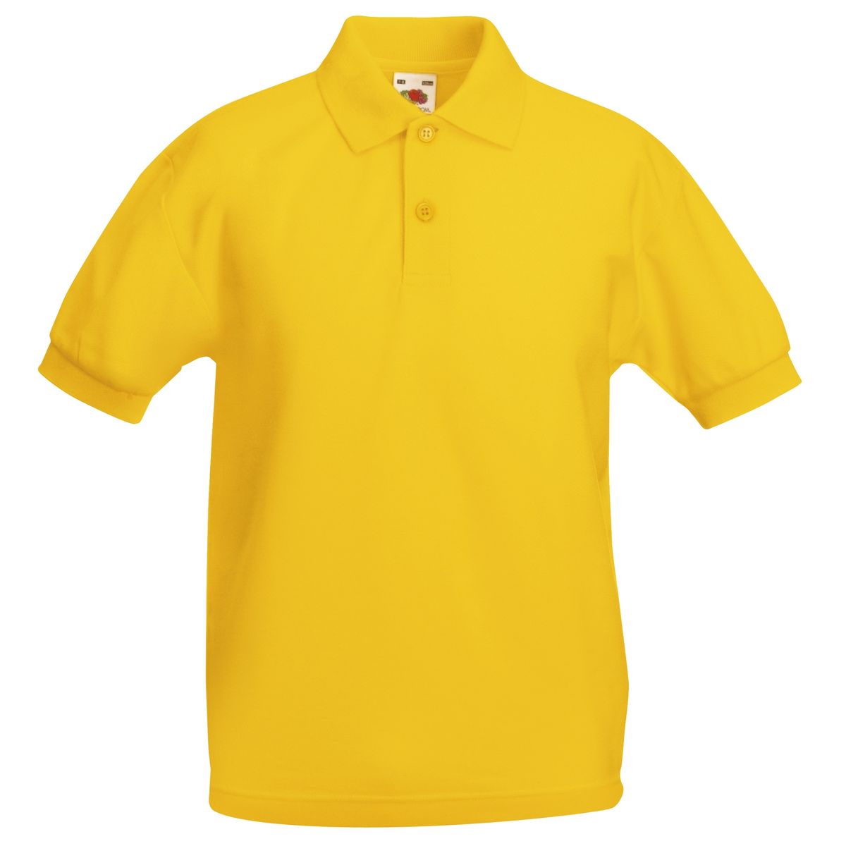 polo reebok enfant jaune