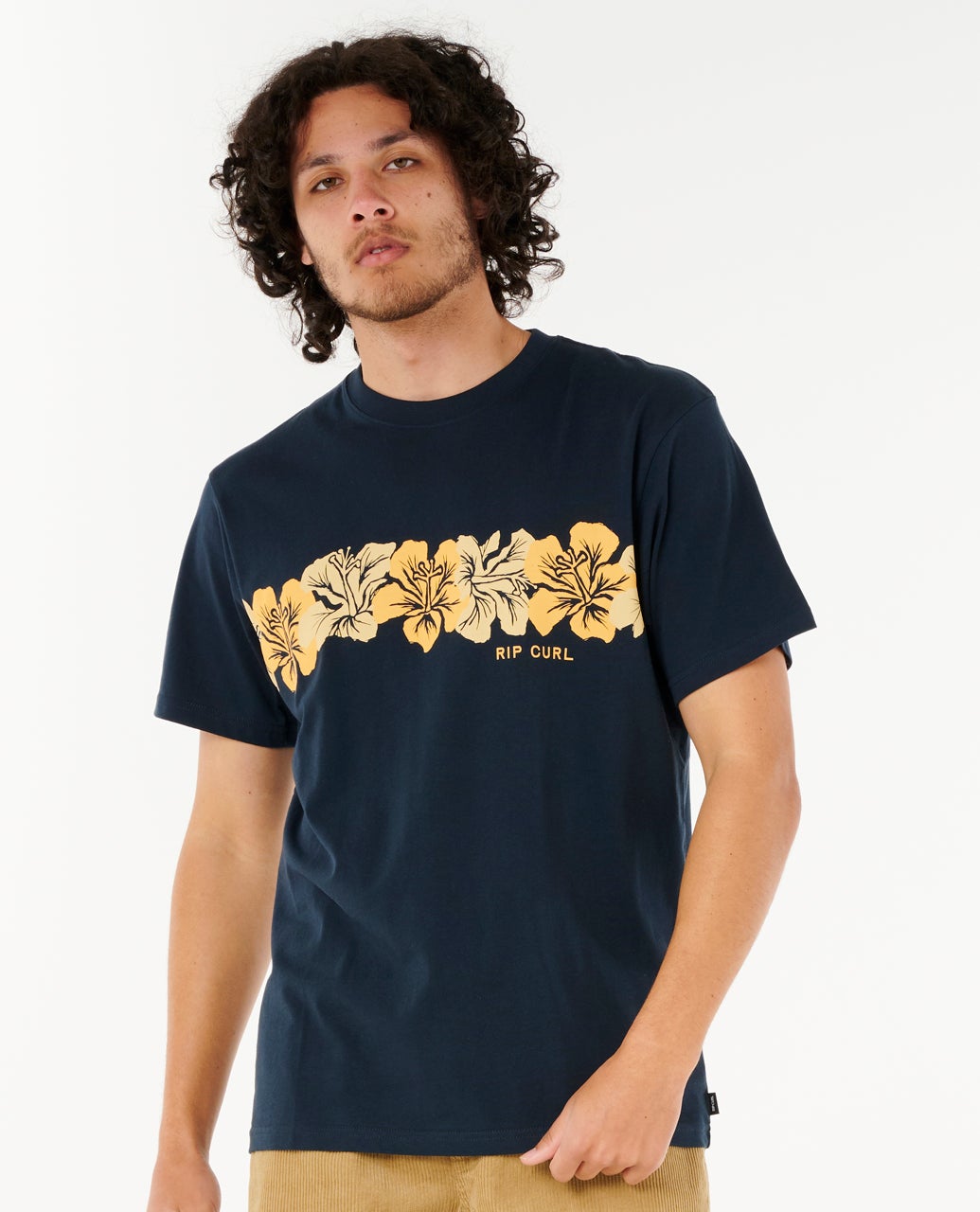 T-shirt Hibiscus Artist of The SEARCH Cody Welsh, RIP CURL