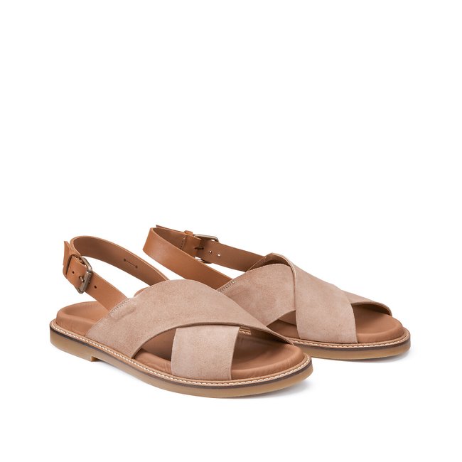 documentaire Omgeving Rond en rond Platte sandalen in leer, yoko-bi beige Anthology Paris | La Redoute documentaire Omgeving Rond en rond Platte sandalen in leer, yoko-bi beige Anthology Paris | La Redoute