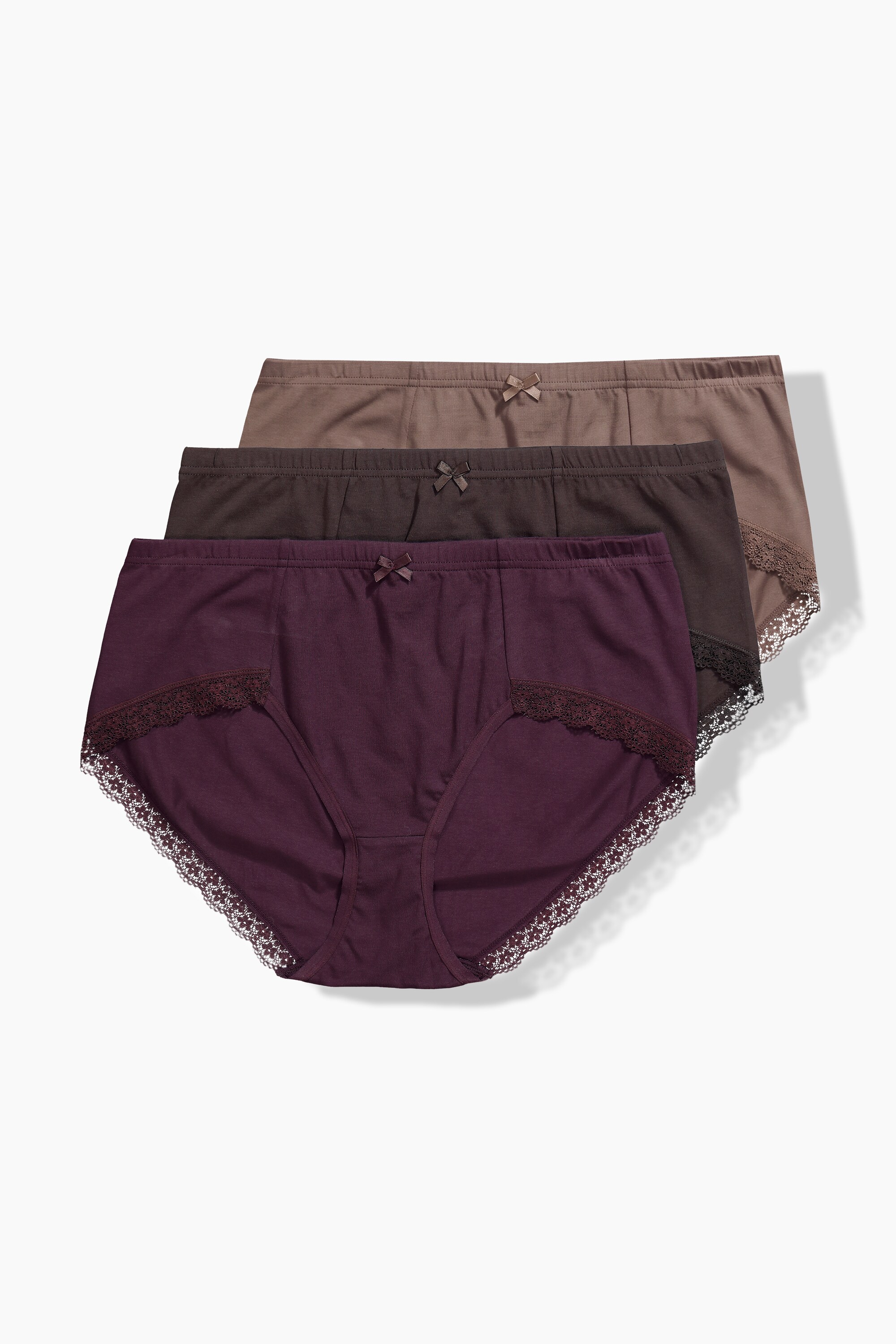 Lot de 3 culottes taille haute, ULLA POPKEN