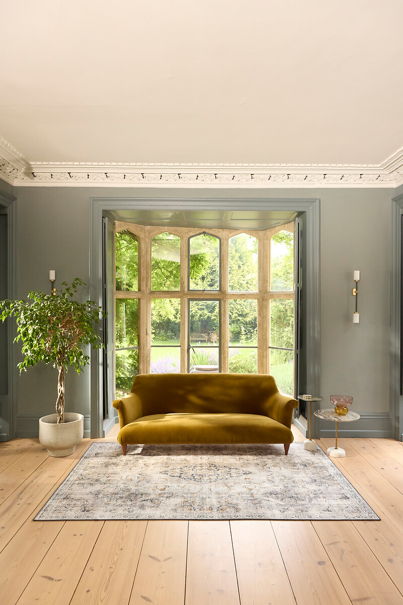 Baroque Eco-Washable Rug, HUG RUG