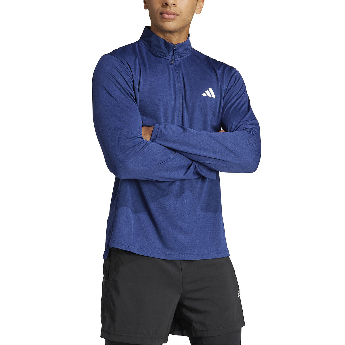 Train Essentials Recycled Training Sweatshirt with High Neck