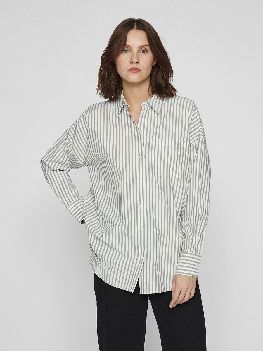 Chemise à fines rayures, VILA