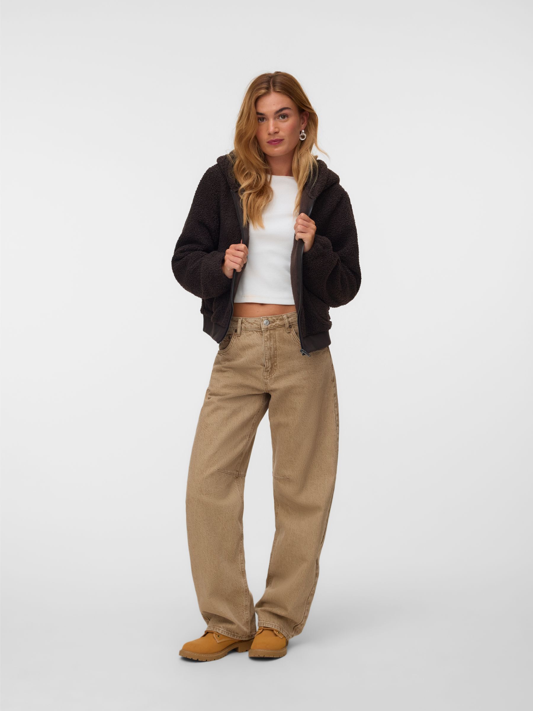Manteau En Peluche, VERO MODA