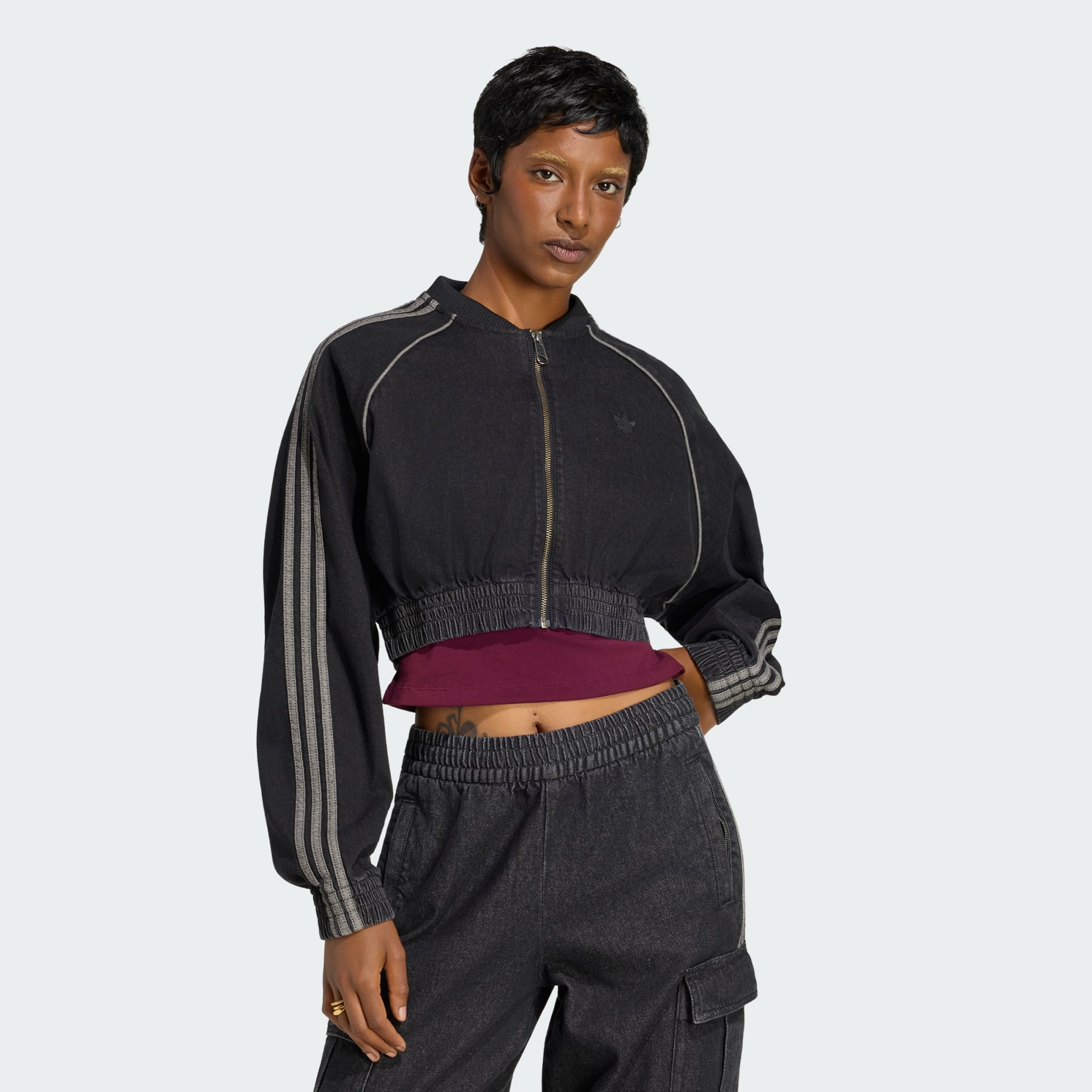 Veste De Survêtement Denim Sst, adidas Originals