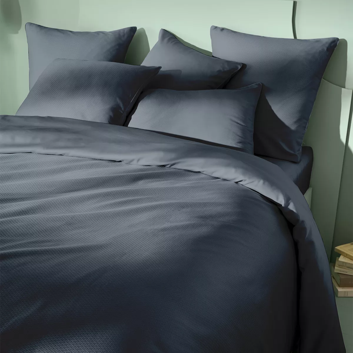 Housse de couette satin de coton Vibrato, GARNIER THIEBAUT