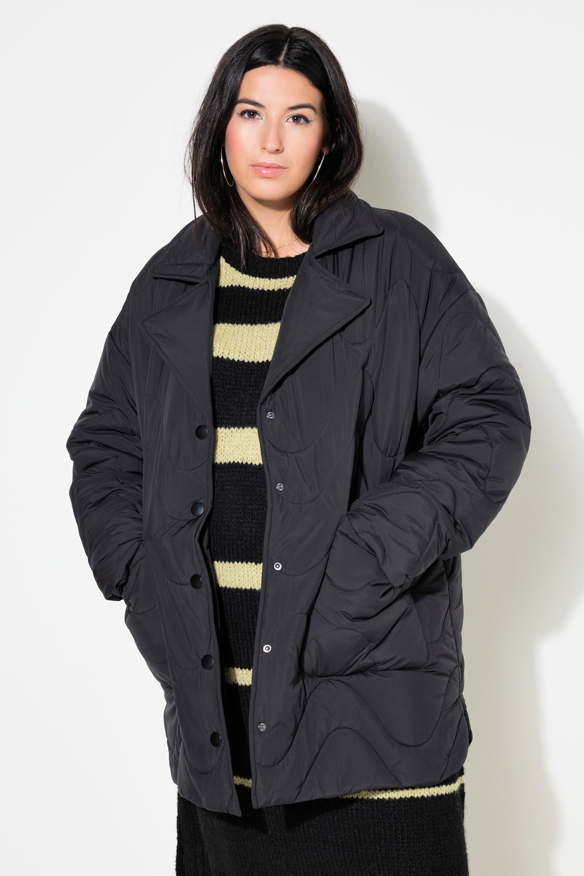Veste surpiquée à matelassage ondulé, STUDIO UNTOLD