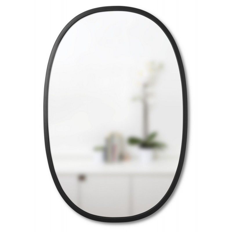 grand miroir mural caoutchouc hub