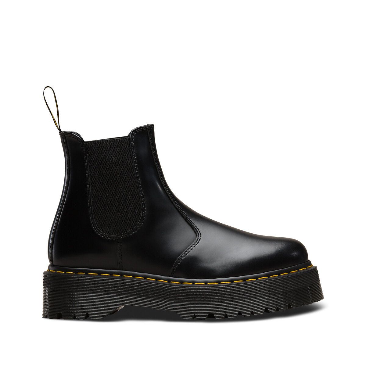 2976 Quad Platform Chelsea Boots in Leather
