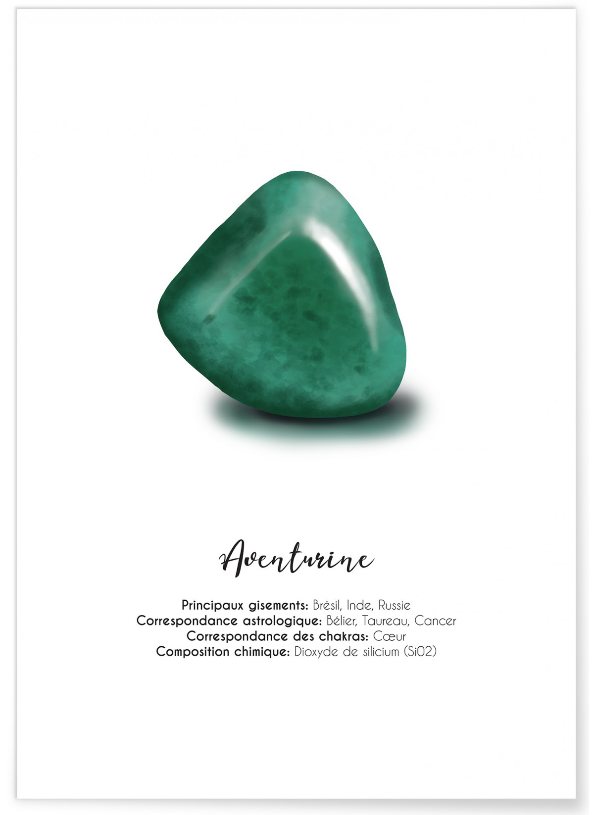 Affiche Aventurine, L'AFFICHERIE