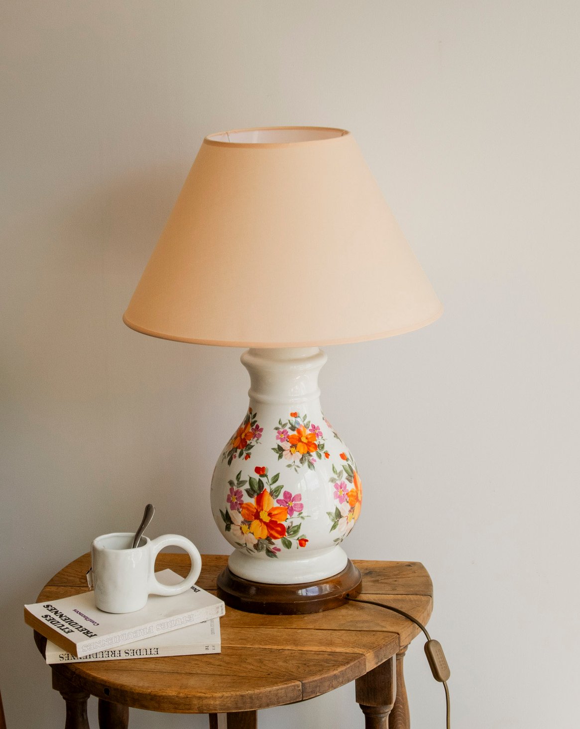 Grande lampe en céramique Suzanne N°649 - Bon état, DEBONGOUT