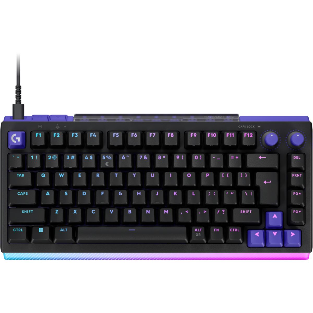Clavier gamer G512 X 75 Noir, LOGITECH