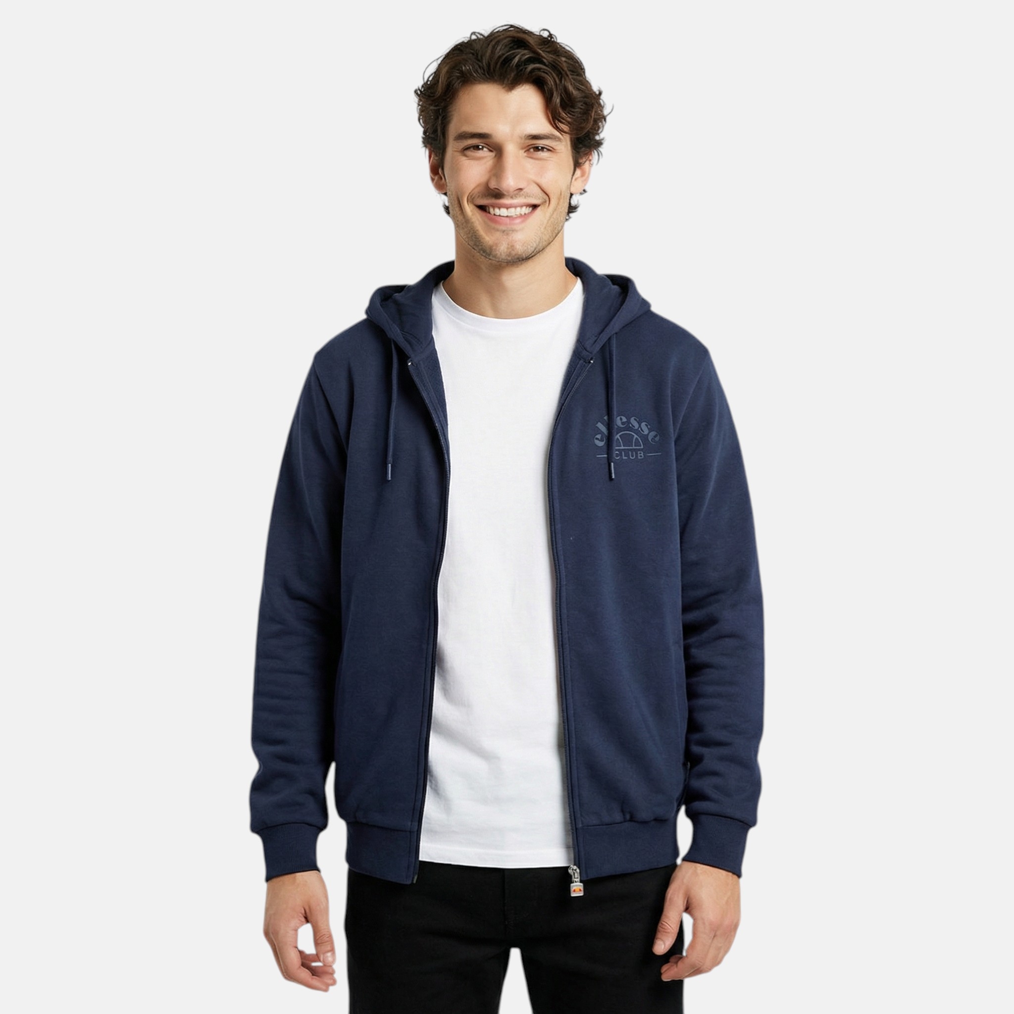 Veste zippée à capuche, manches longues LOUNGE, ELLESSE