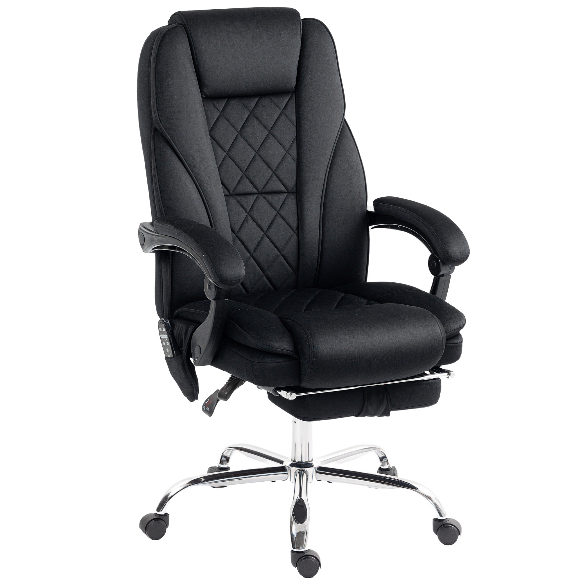 Fauteuil de bureau avec fonction massage, HOMCOM