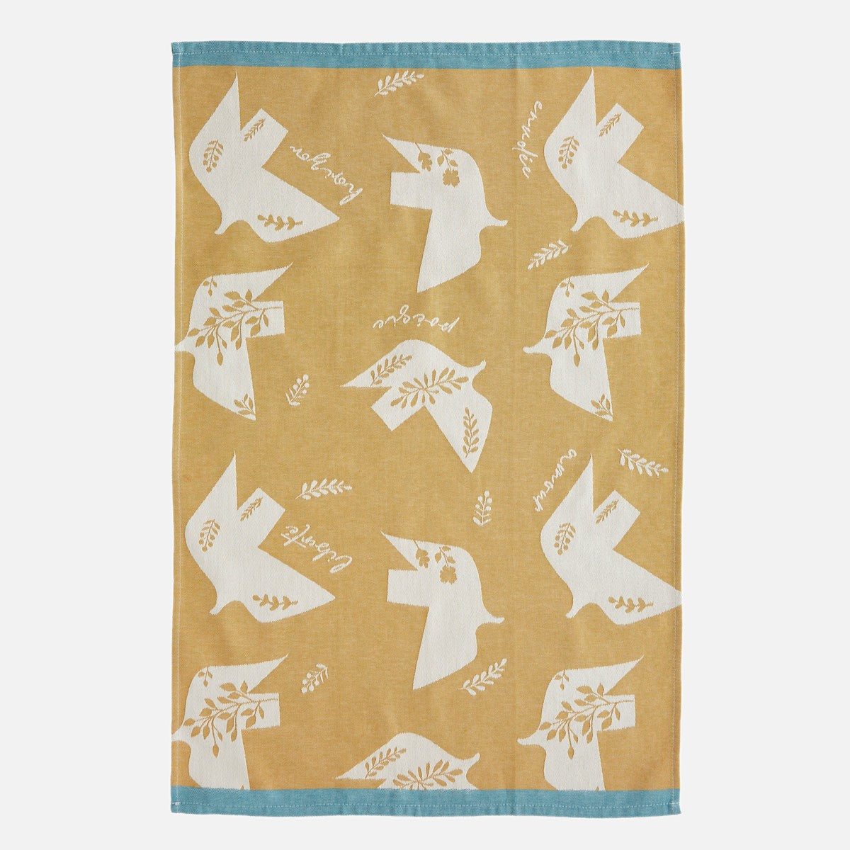 Torchon jacquard en coton L'ENVOLÉE, COUCKE