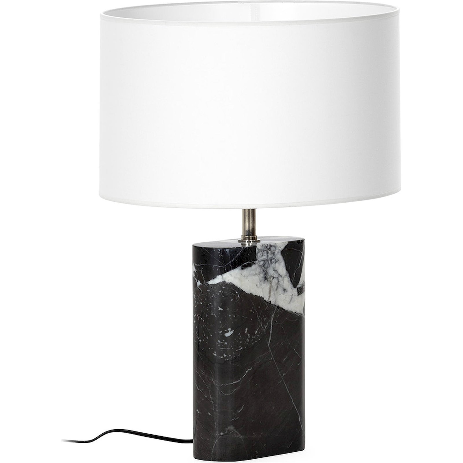 Lampe à poser en marbre et métal, RECOLLECTION