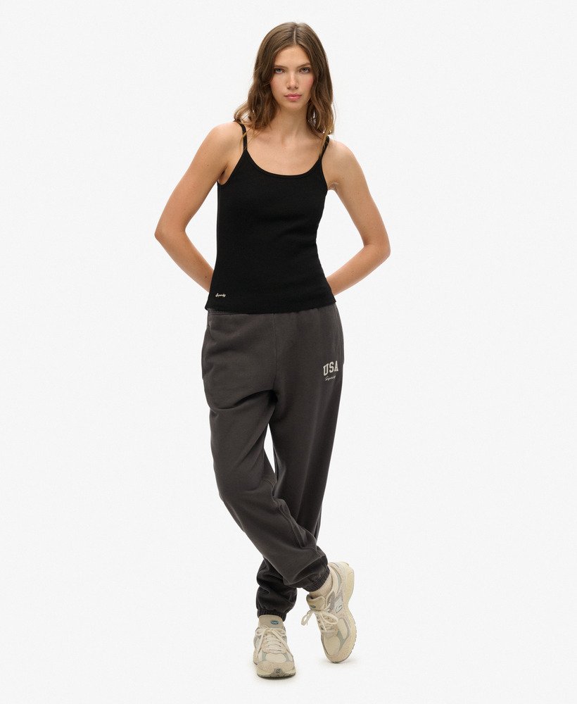 Pantalon de survêtement boyfriend Athletic Essential, SUPERDRY