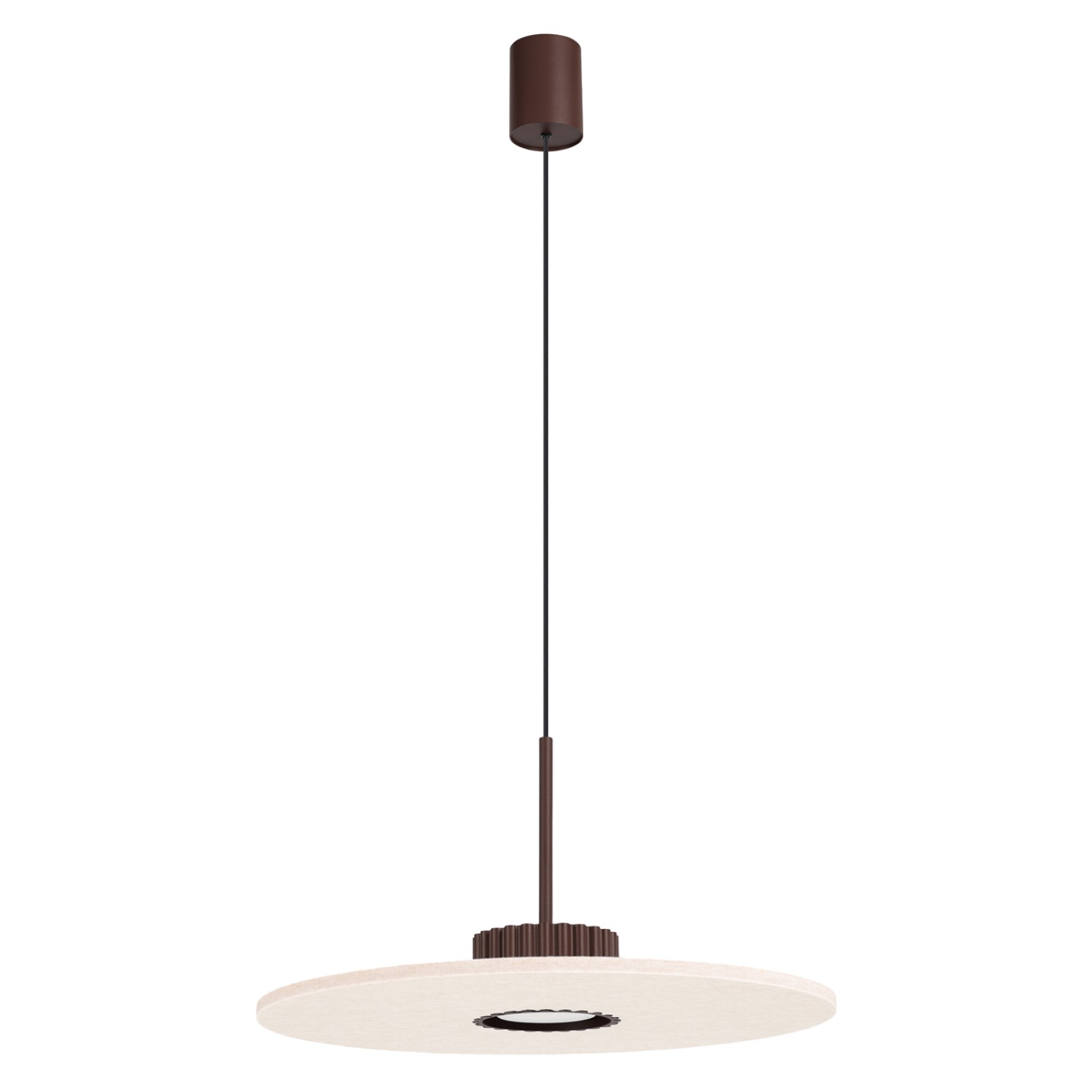 Suspension Feutre Marron Gx53 1 OVO, EDEN