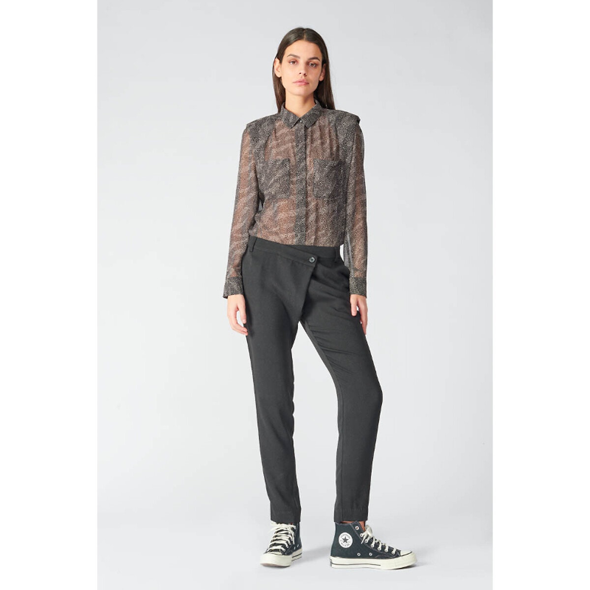 Pantalon Jean Droit Le Temps Des Cerises Taille Basse W26 - Taille 34 - Occasion Très Bon état