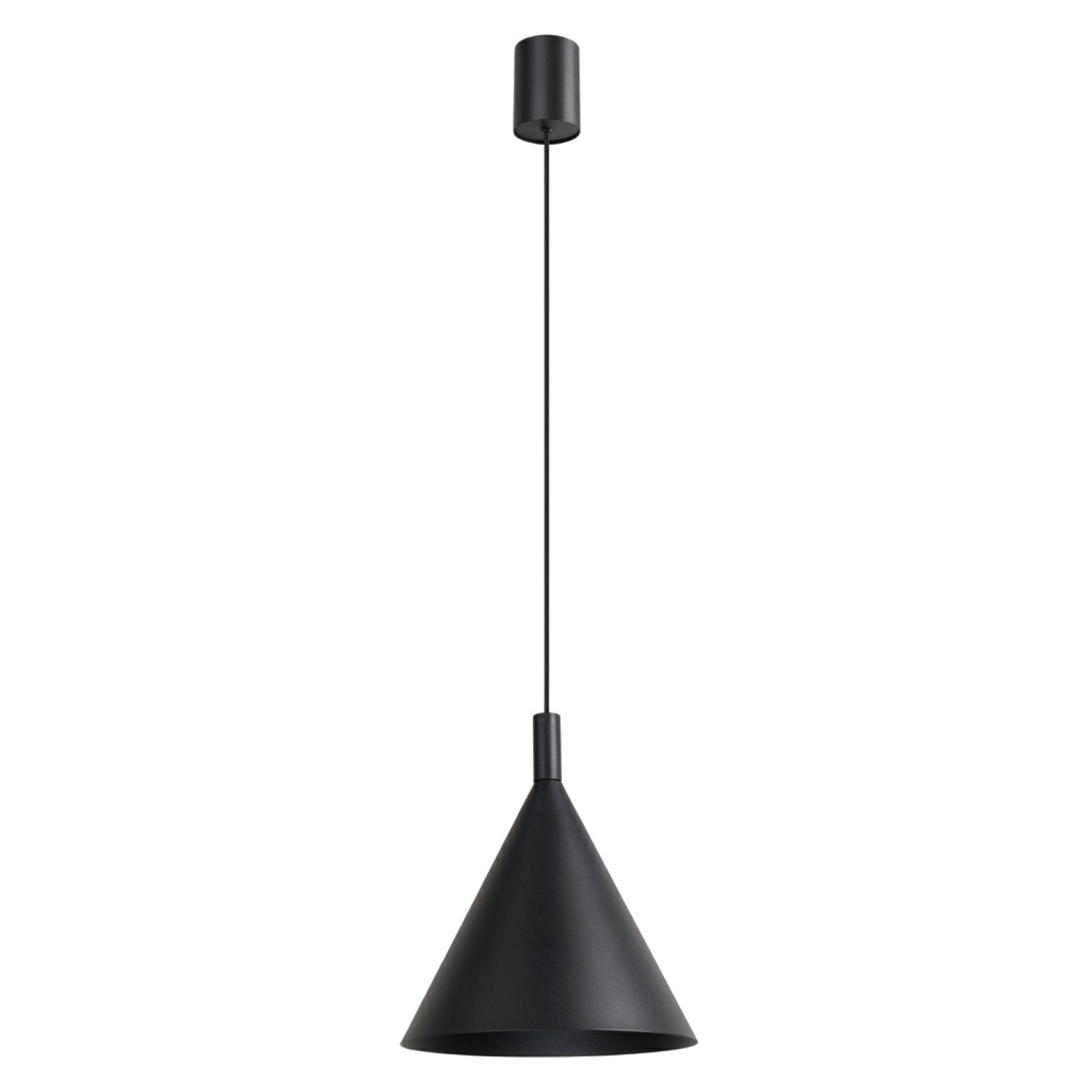 Suspension Acier Noir E27 1 NOX, EDEN