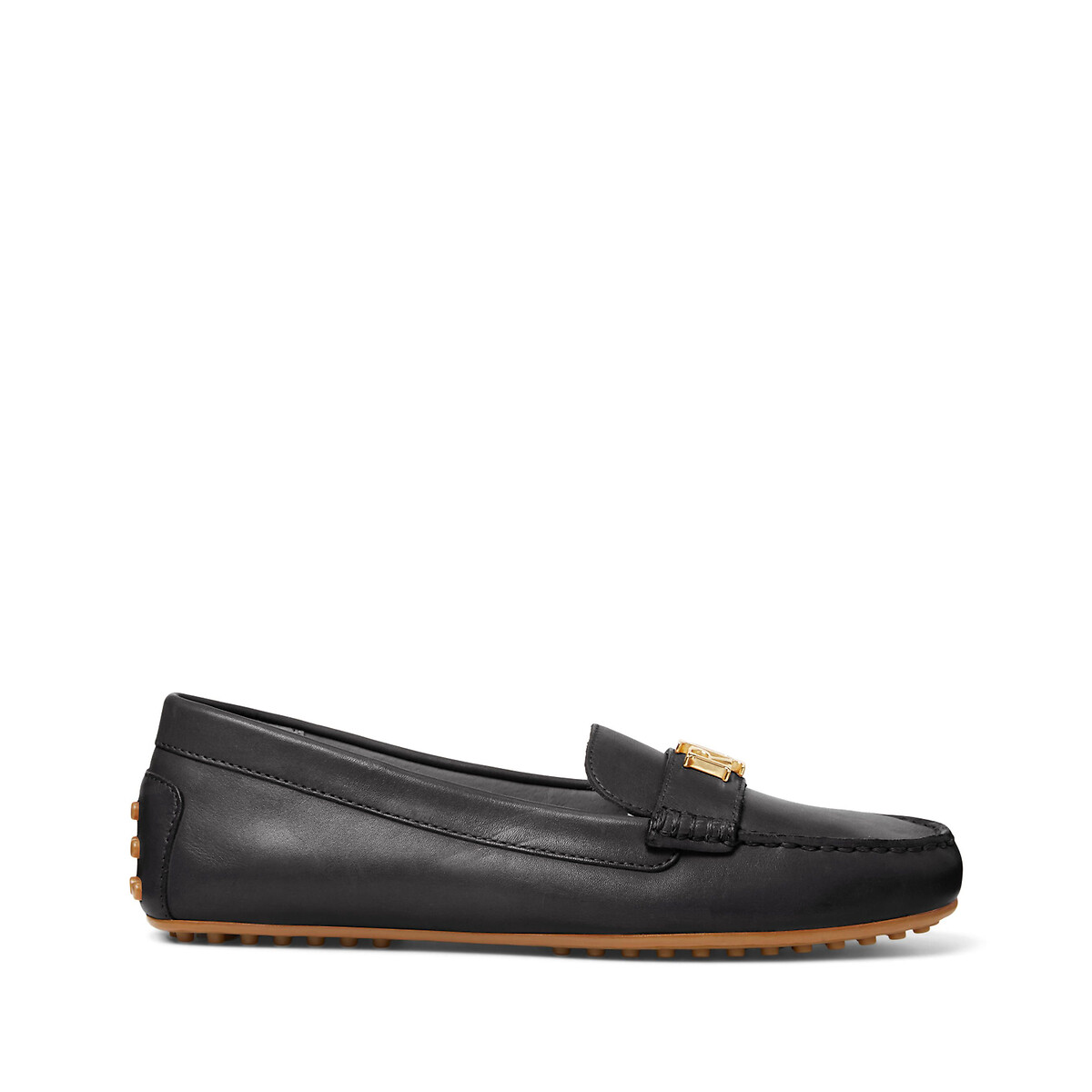 Image of Barnsbury Leather Loafers with Round Toe