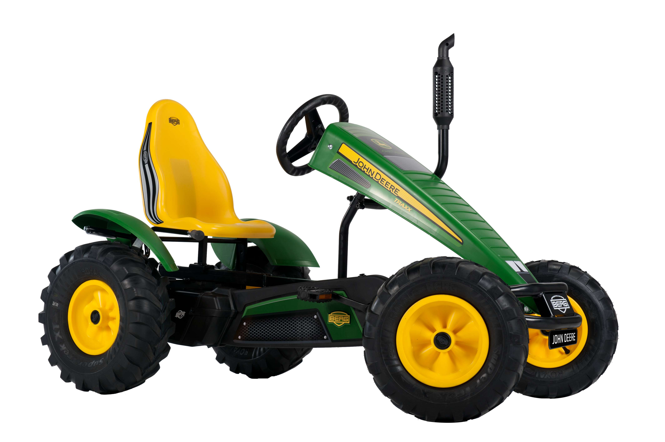 Kart à Pédales pour Enfants, 5+ Ans, XL John Deere BFR, BERG TOYS