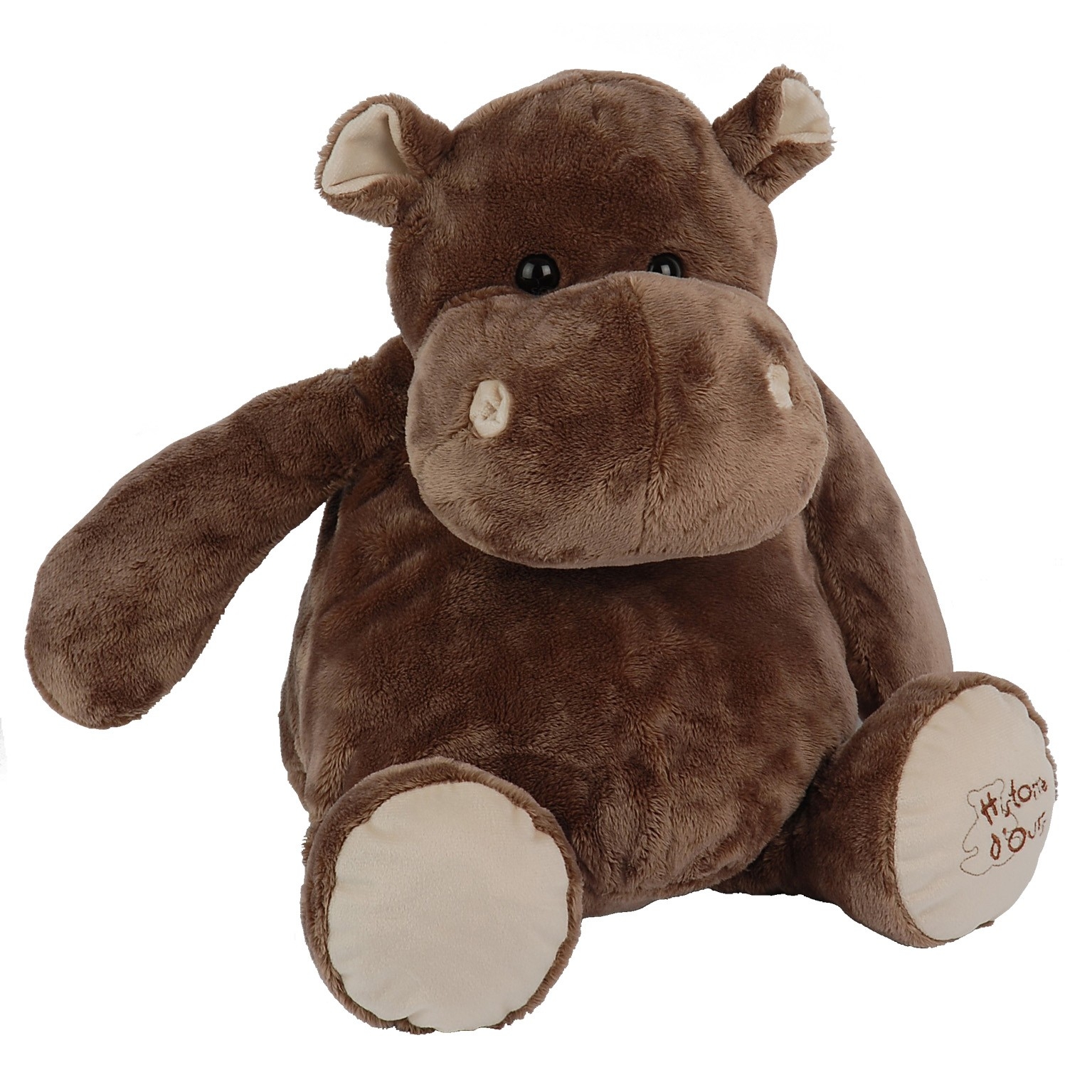 Peluche Hippo 38 cm, HISTOIRE D'OURS