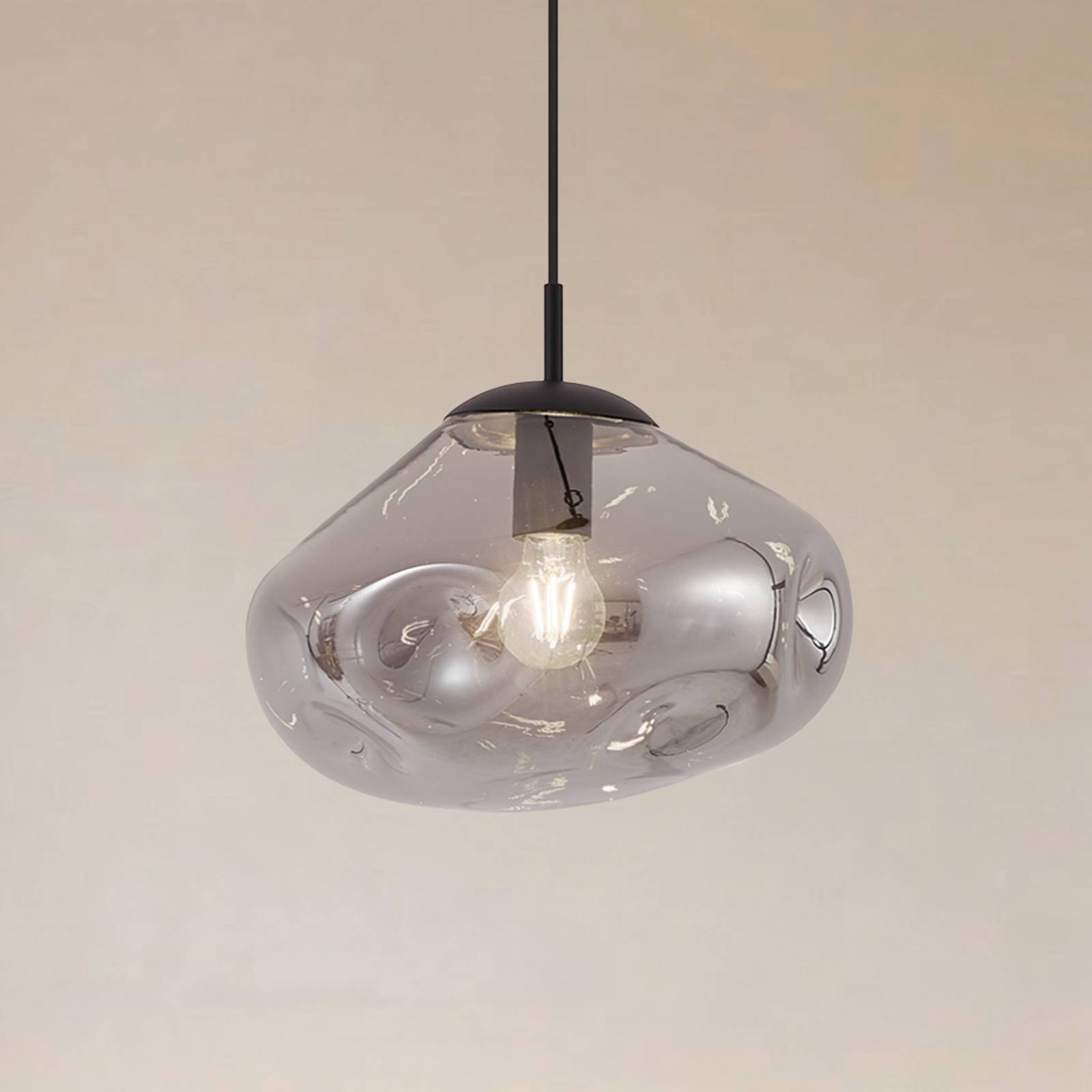 Suspension en verre design, Lelia, LINDBY