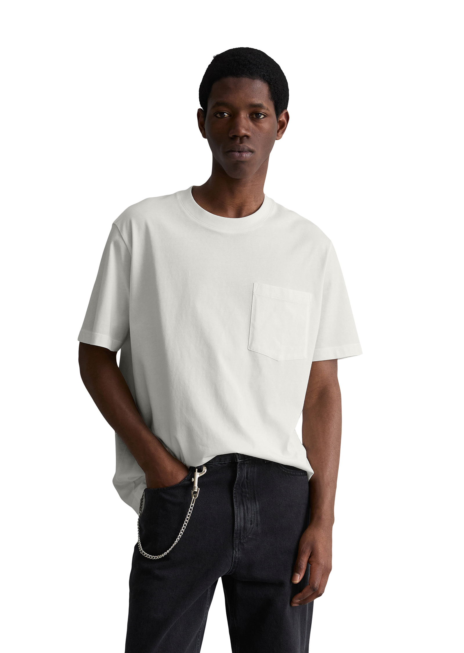 T-shirt DfC relaxed avec poche poitrine, MARC O’POLO DENIM