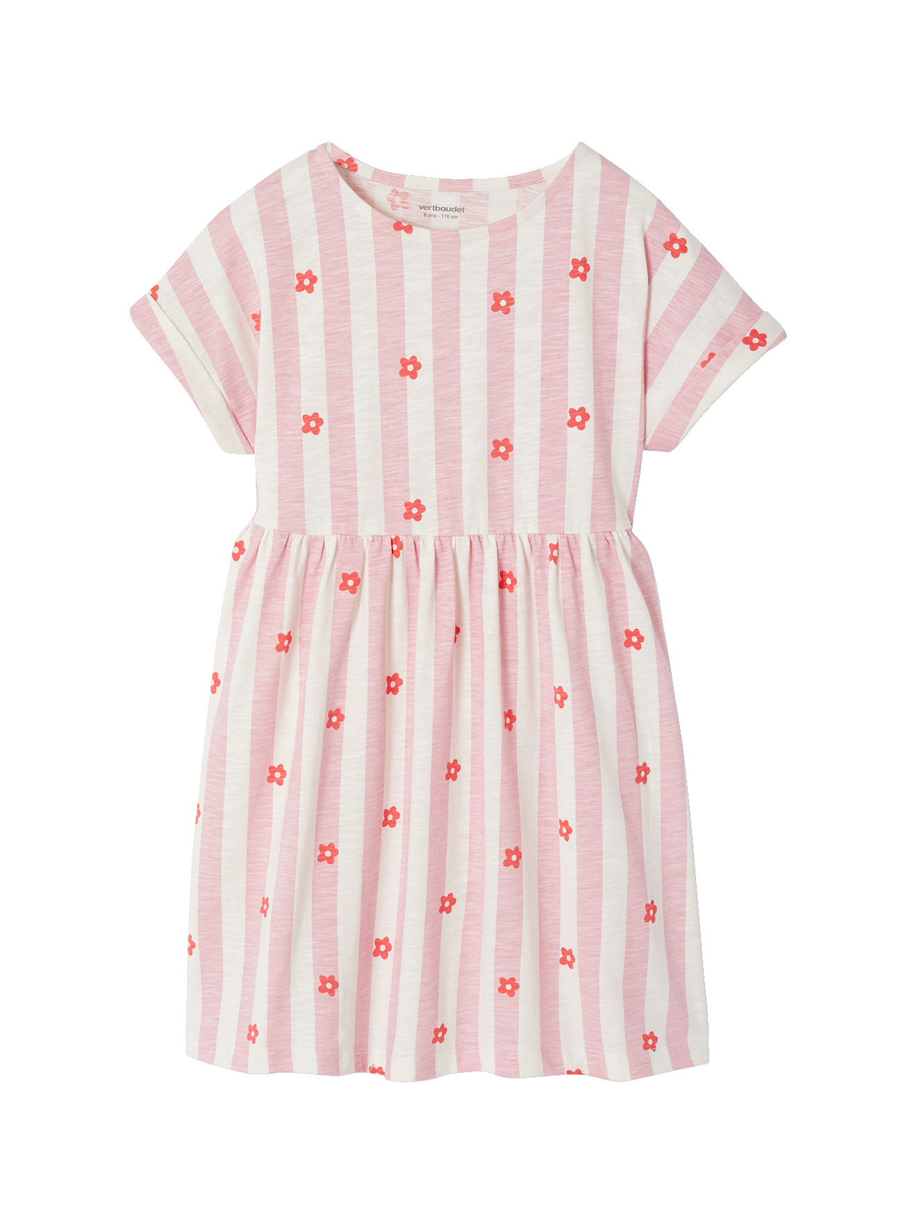 Robe jersey confortable, VERTBAUDET