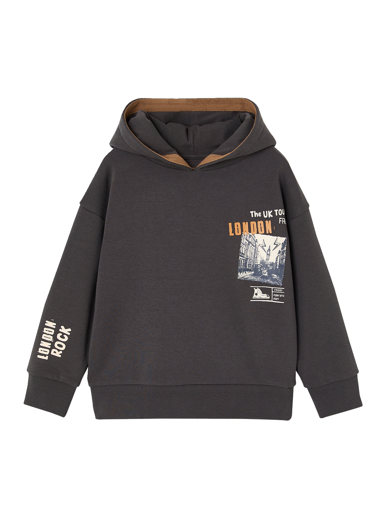 Sweat à capuche, VERTBAUDET
