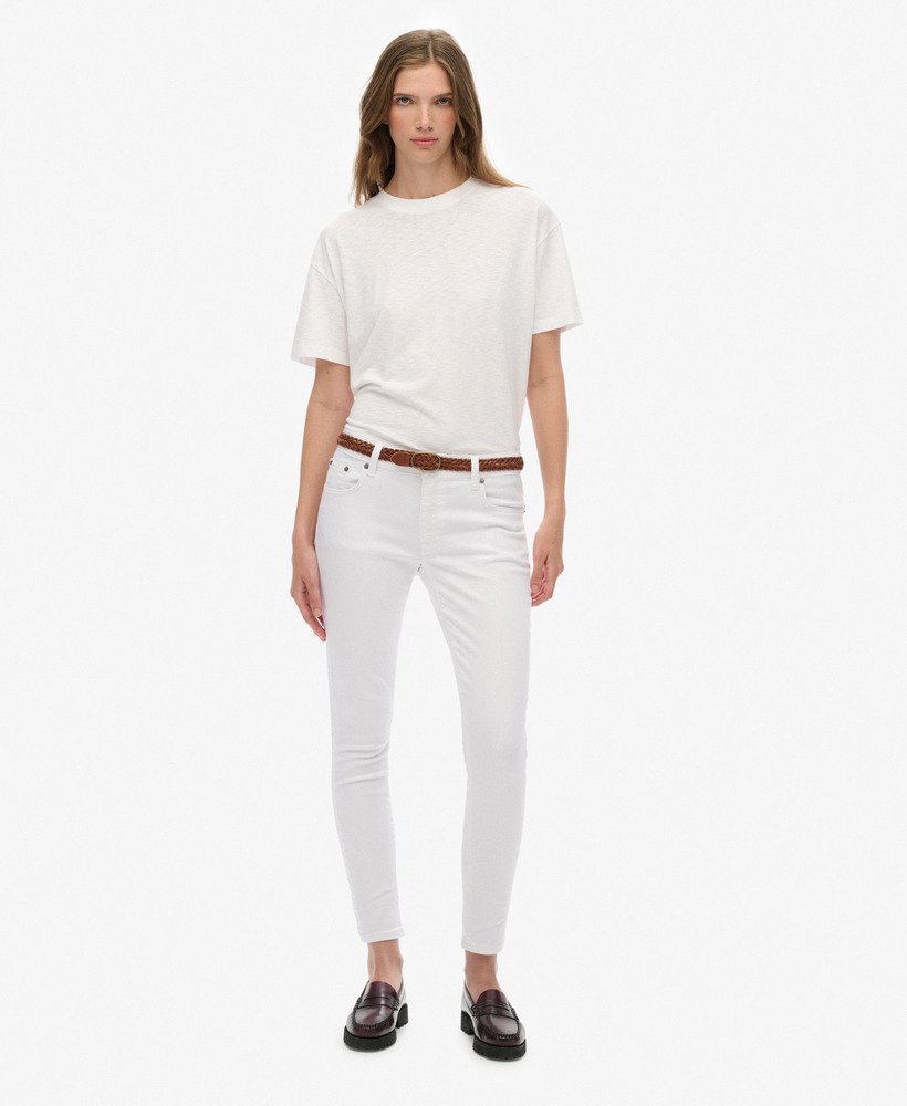 Jean Skinny Taille Moyenne, SUPERDRY