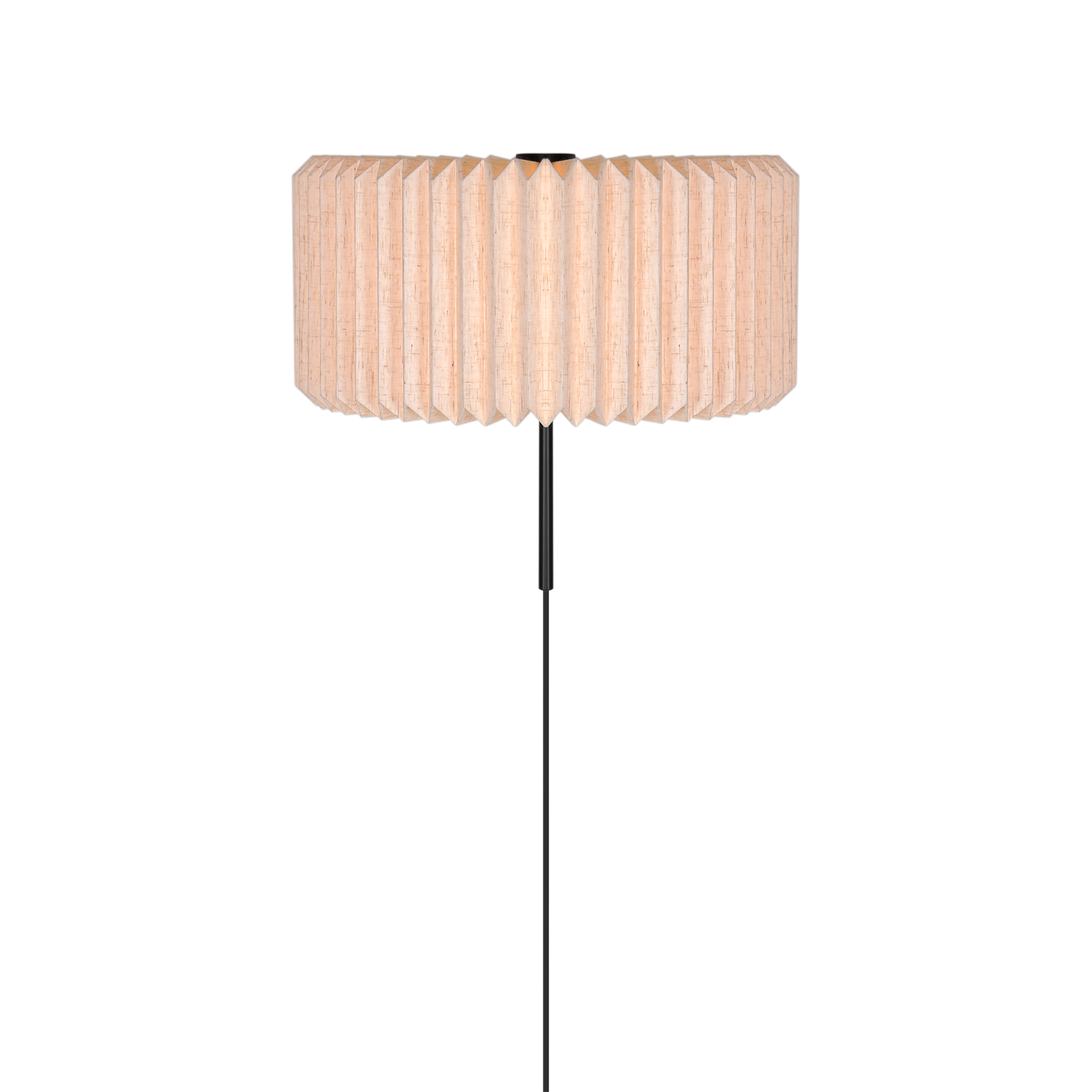 Suspension abat-jour finement plissé en textile, VIVIENNE 40, NORDLUX