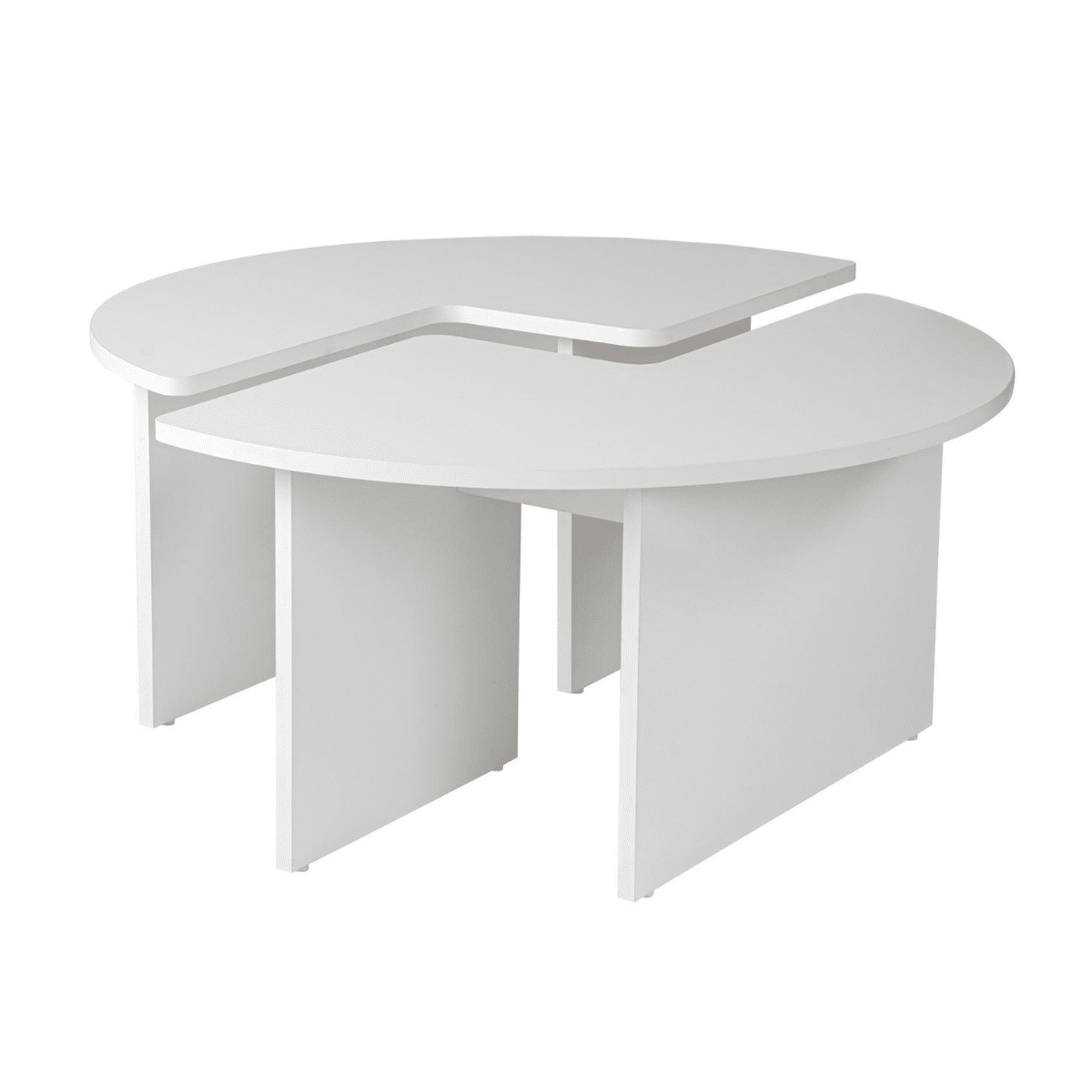 Lot de 2 tables basses L90 cm - MOIRA, CALICOSY
