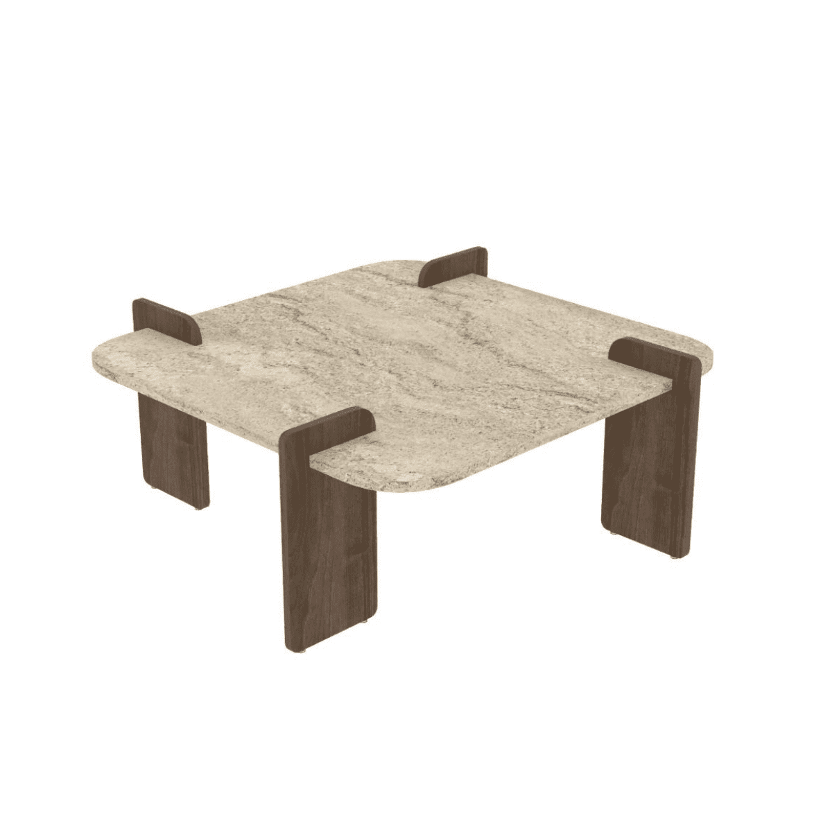 Table basse plateau carré ORIGIN, CALICOSY