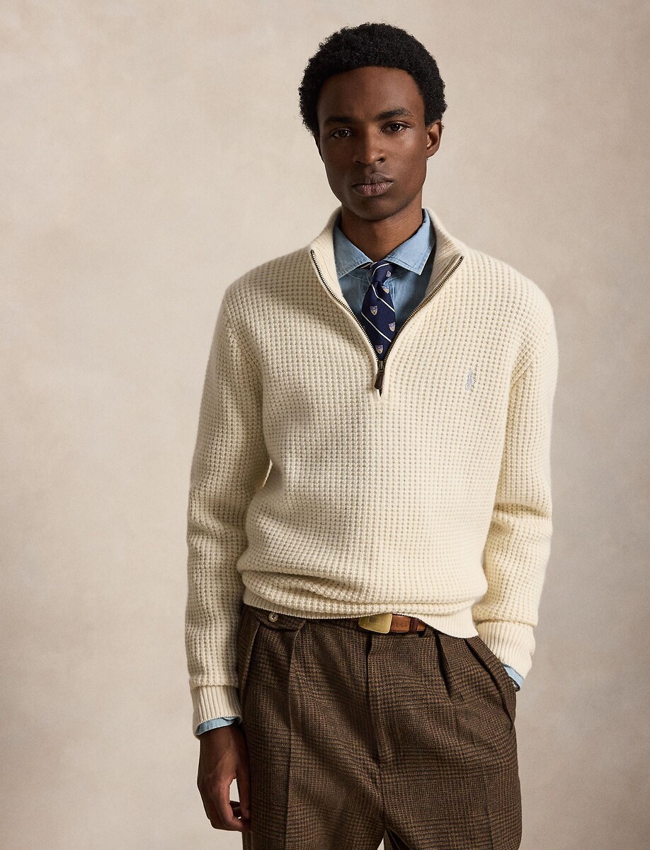 Pull camionneur, en laine mélangée, POLO RALPH LAUREN